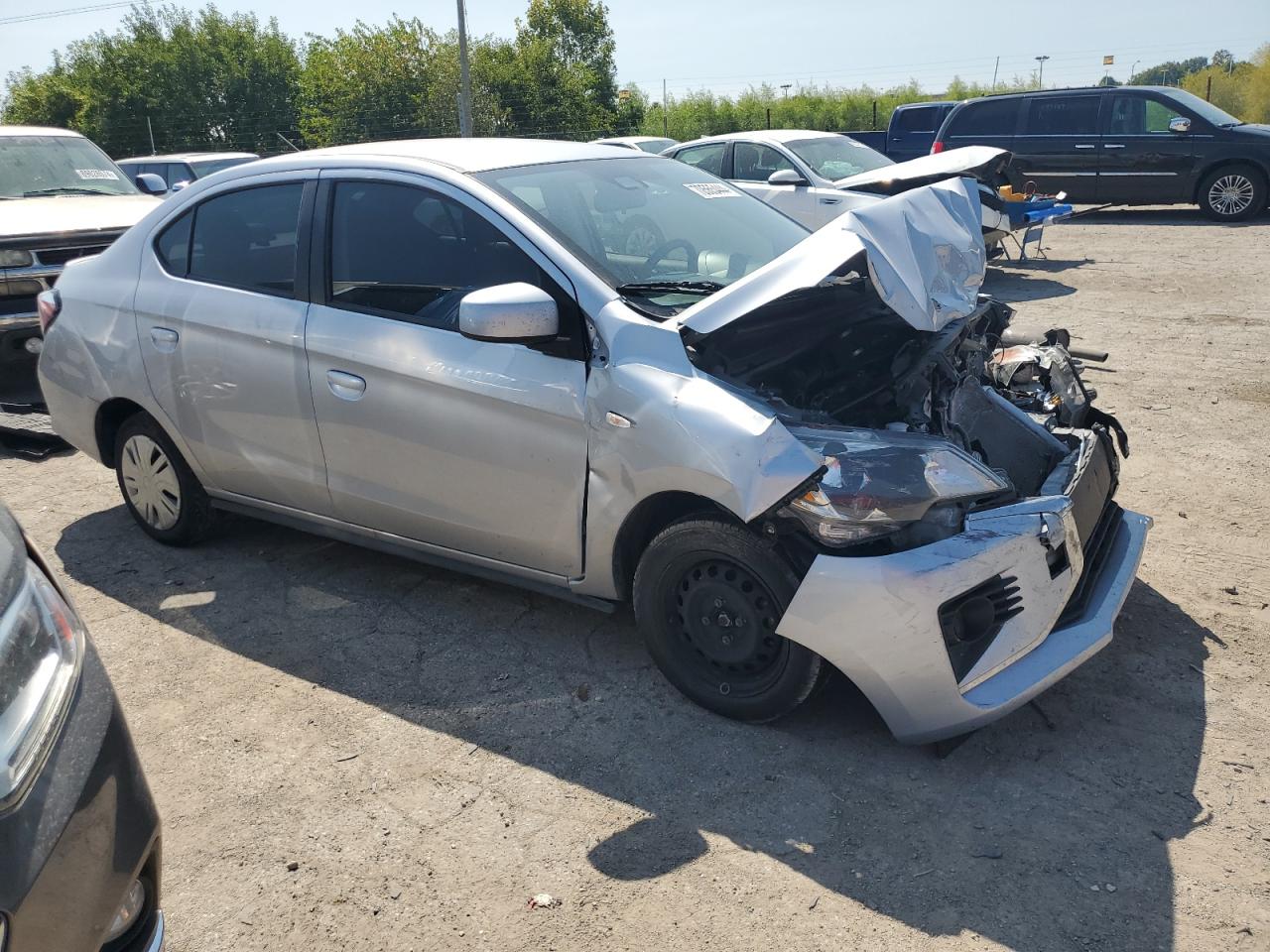 2022 MITSUBISHI MIRAGE G4 ES VIN:ML32FUFJ7NHF02940