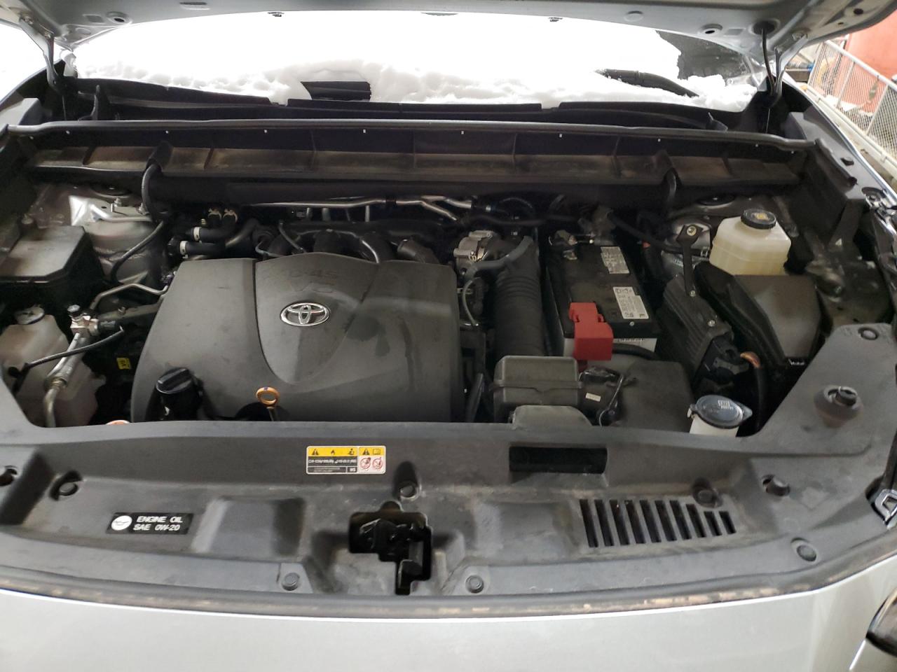 2022 TOYOTA HIGHLANDER XLE VIN:5TDGZRAH6NS133959