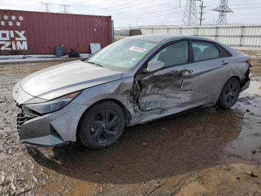 2023 HYUNDAI ELANTRA BLUE VIN:KMHLM4AJ7PU041417