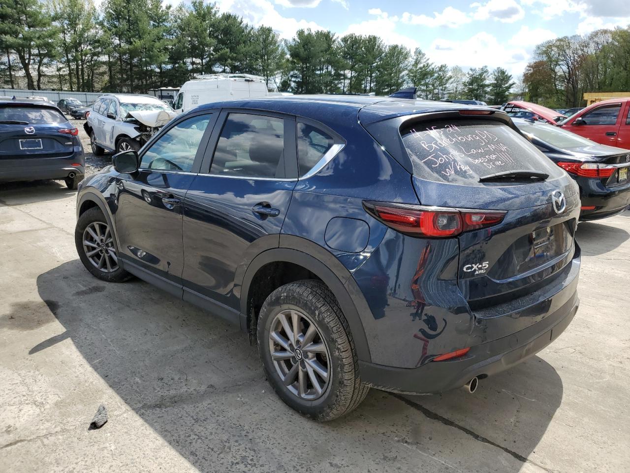 2022 MAZDA CX-5 SELECT VIN:JM3KFBBMXN0560044