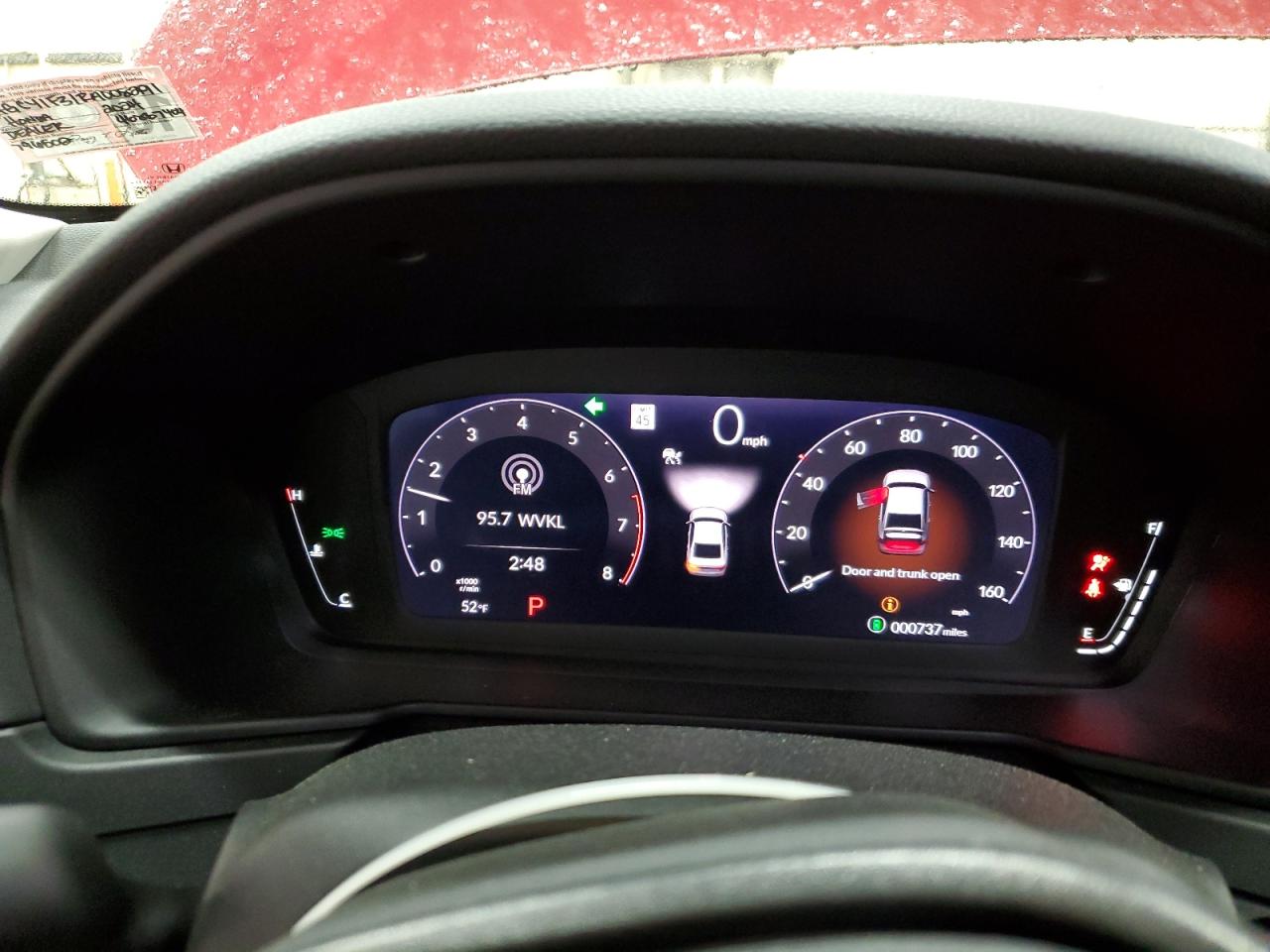 2024 HONDA ACCORD EX VIN:1HGCY1F31RA008291