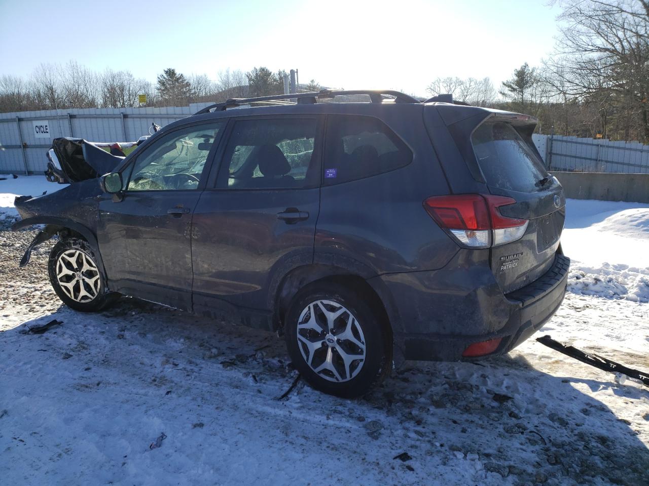 2022 SUBARU FORESTER PREMIUM VIN:JF2SKAEC4NH432290