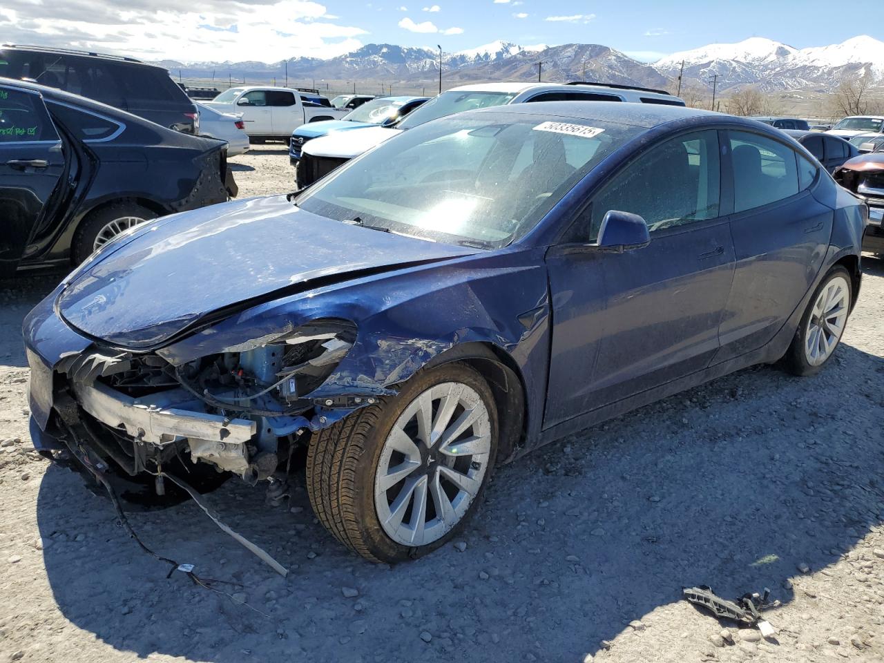 2022 TESLA MODEL 3  VIN:5YJ3E1EB0NF137026