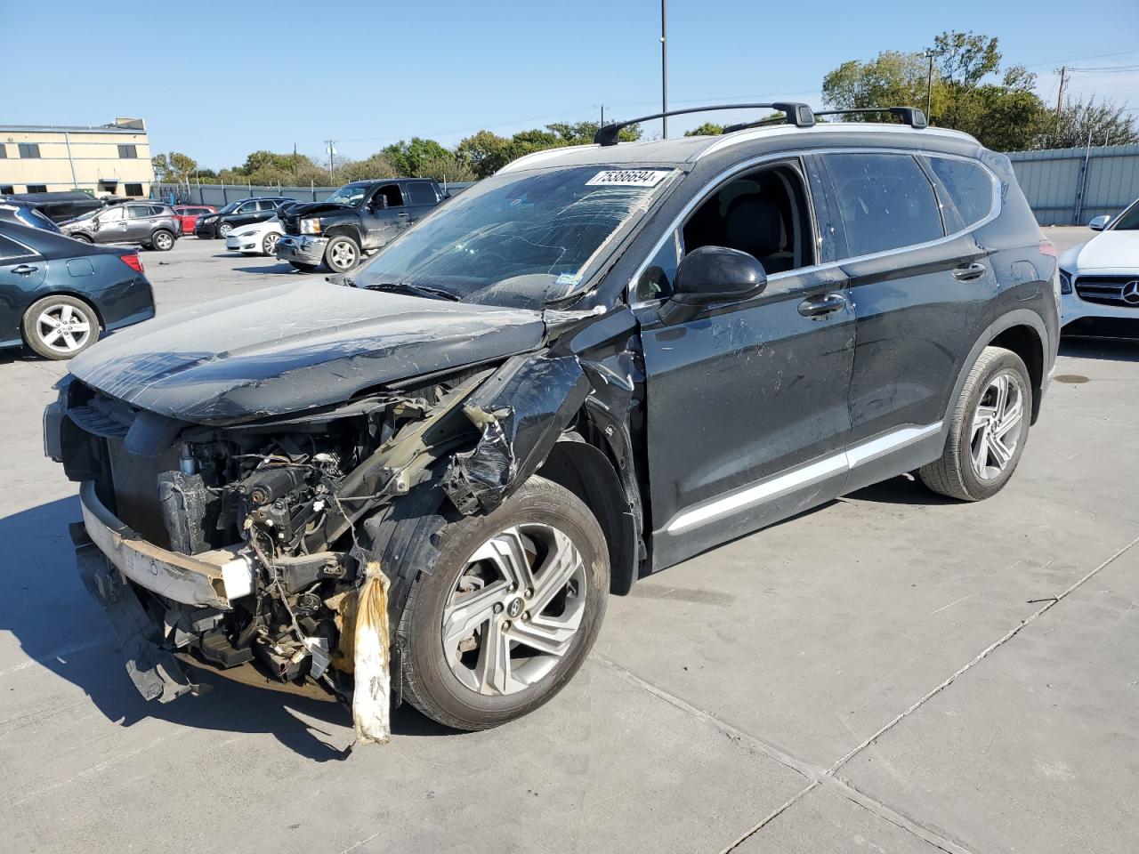 2022 HYUNDAI SANTA FE SEL VIN:5NMS24AJ3NH479085