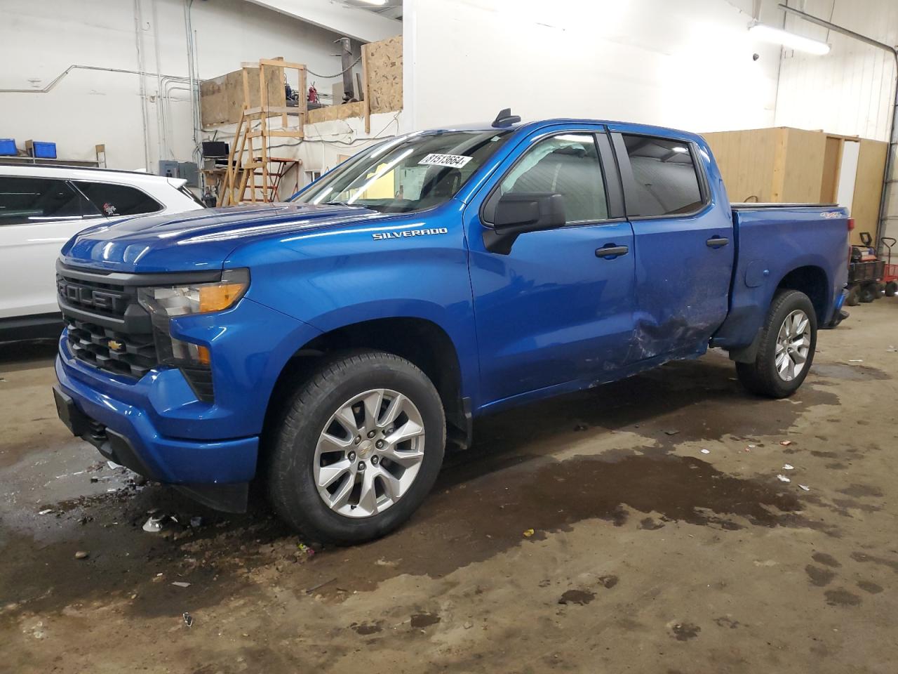 2022 CHEVROLET SILVERADO K1500 CUSTOM VIN:1GCPDBEK0NZ607527