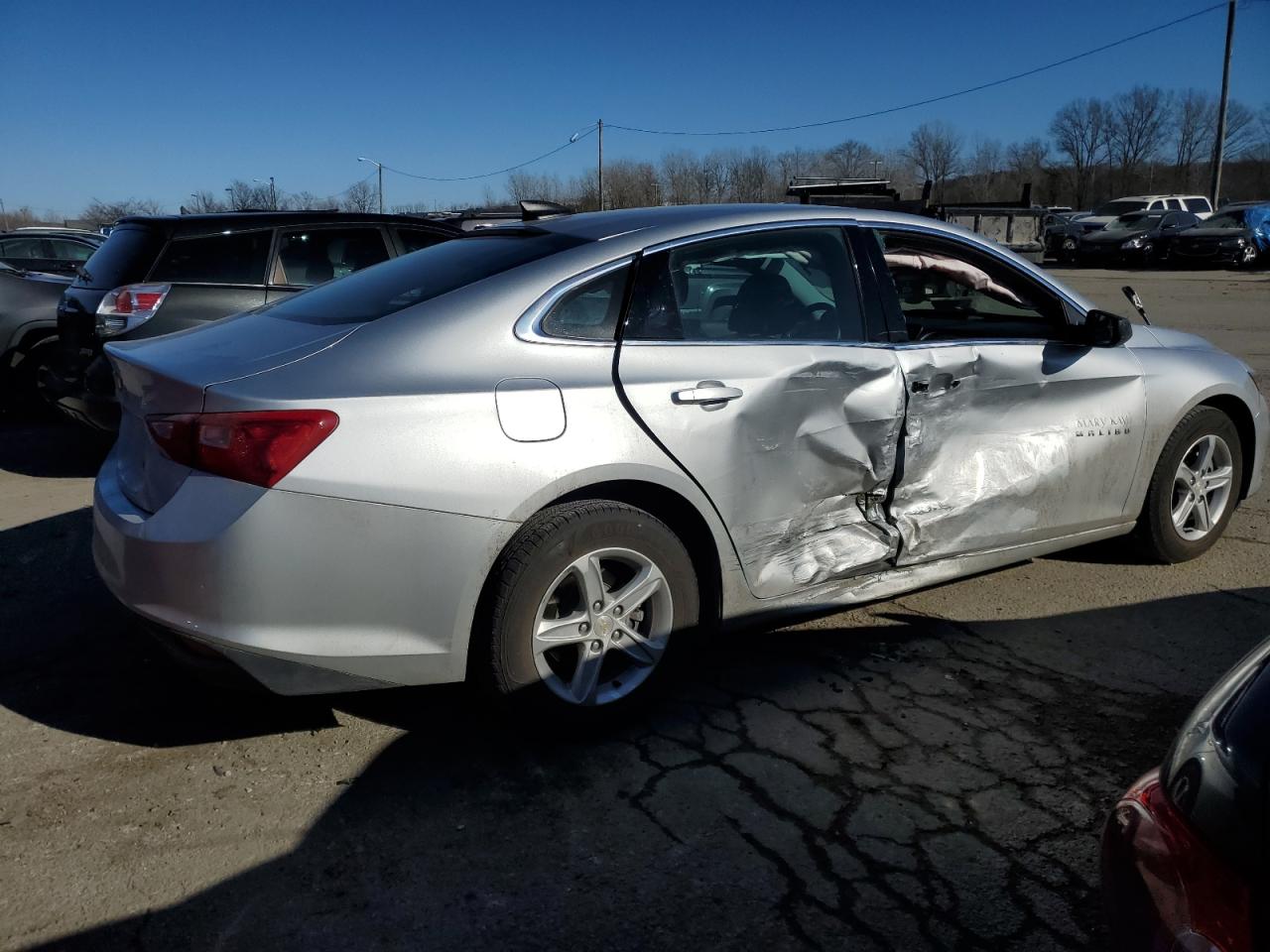 2022 CHEVROLET MALIBU LS VIN:1G1ZC5ST0NF172755