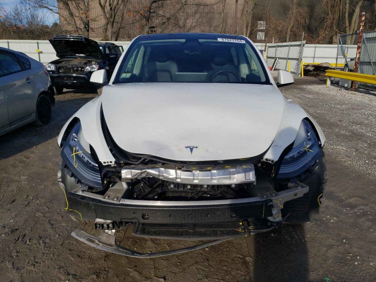 2022 TESLA MODEL Y  VIN:7SAYGDEE8NF435001