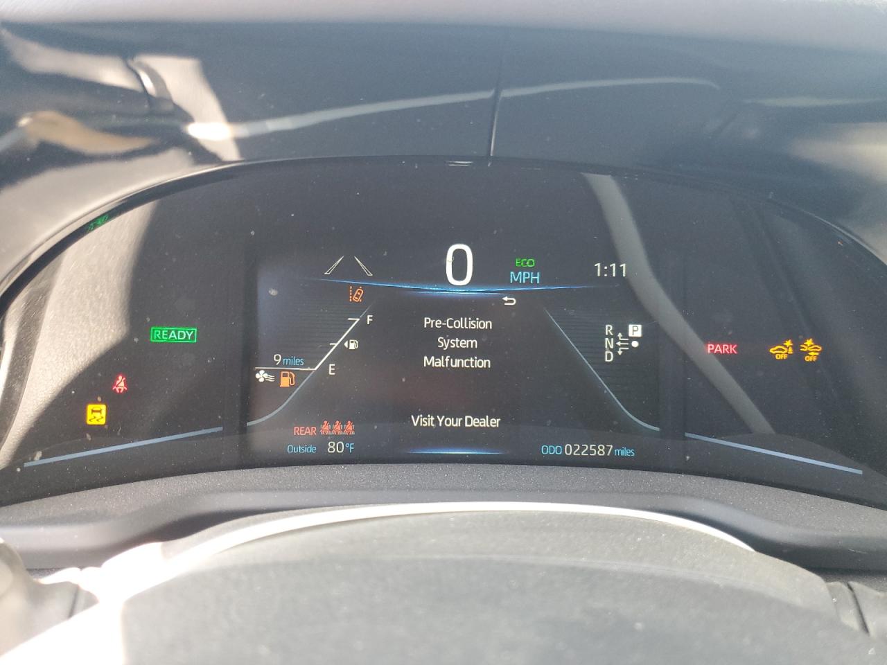 2023 TOYOTA MIRAI XLE VIN:JTDAAAAA4PA008055