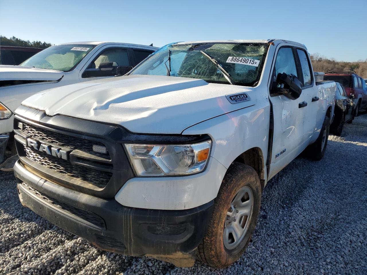 2022 RAM 1500 TRADESMAN VIN:1C6RRFCG2NN384115