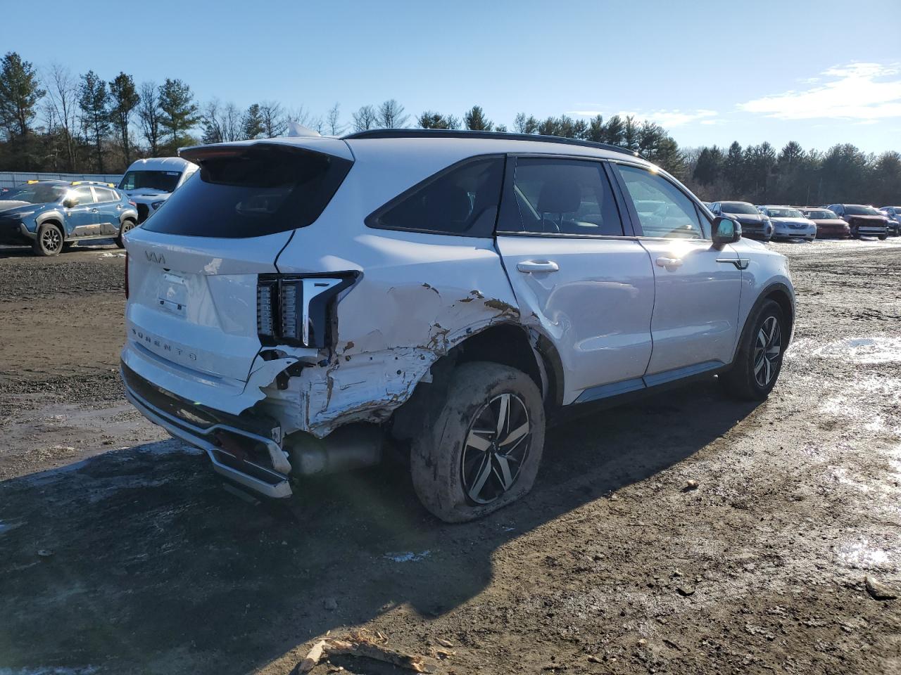 2022 KIA SORENTO S VIN:5XYRL4LCXNG137640