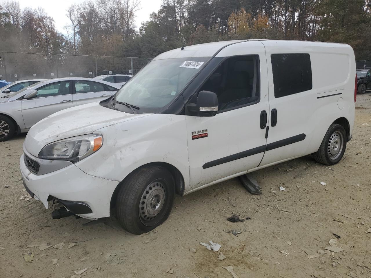 2022 RAM PROMASTER CITY TRADESMAN VIN:ZFBHRFAB6N6W70249
