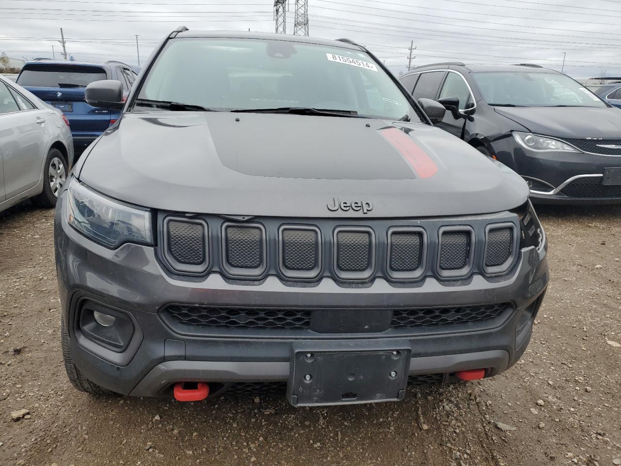 2022 JEEP COMPASS TRAILHAWK VIN:3C4NJDDB3NT147798