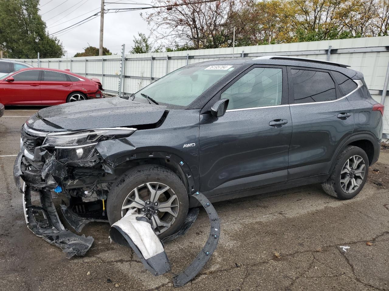 2022 KIA SELTOS EX VIN:KNDERCAA2N7271399