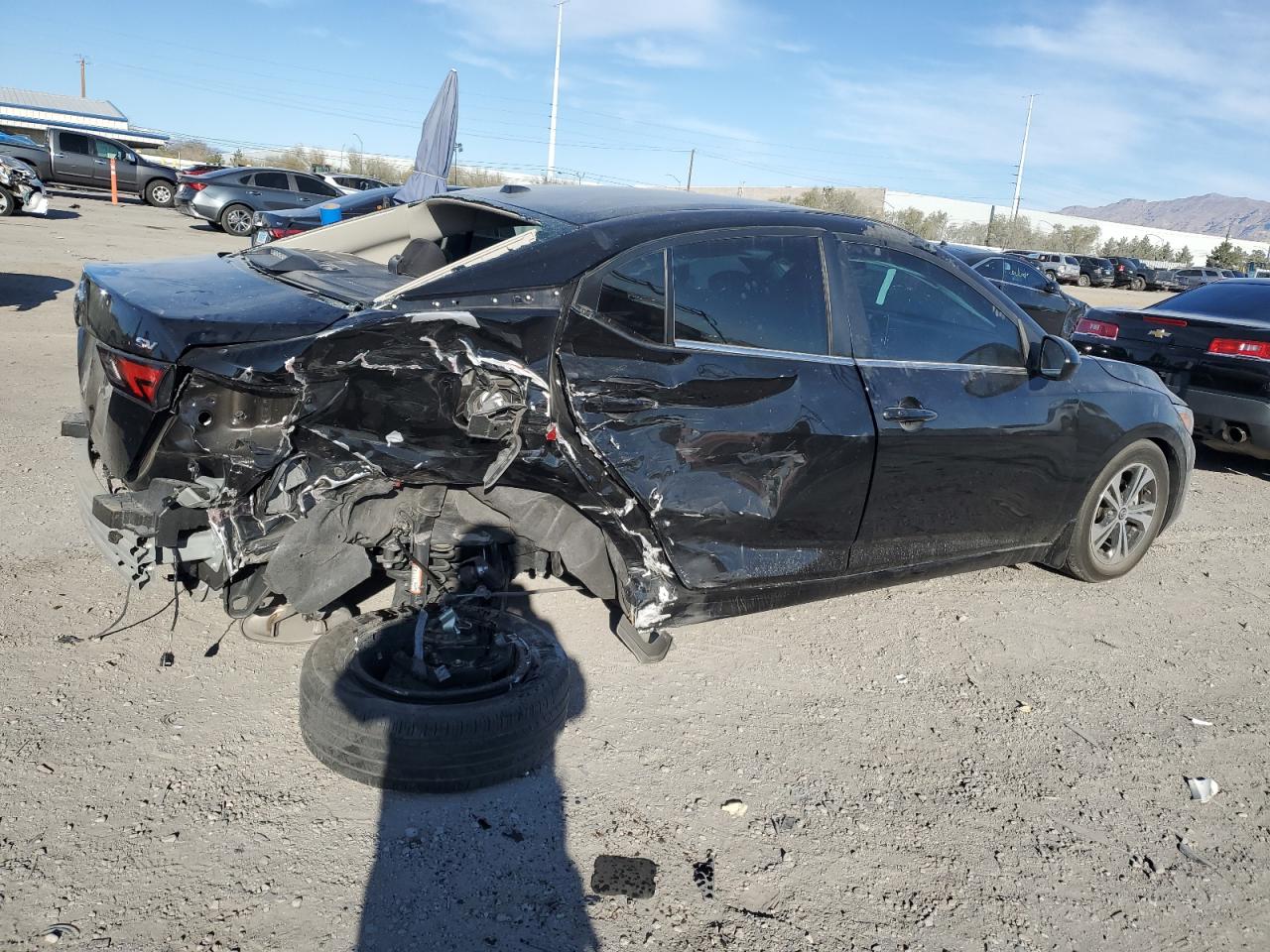2022 NISSAN SENTRA SV VIN:3N1AB8CVXNY296939