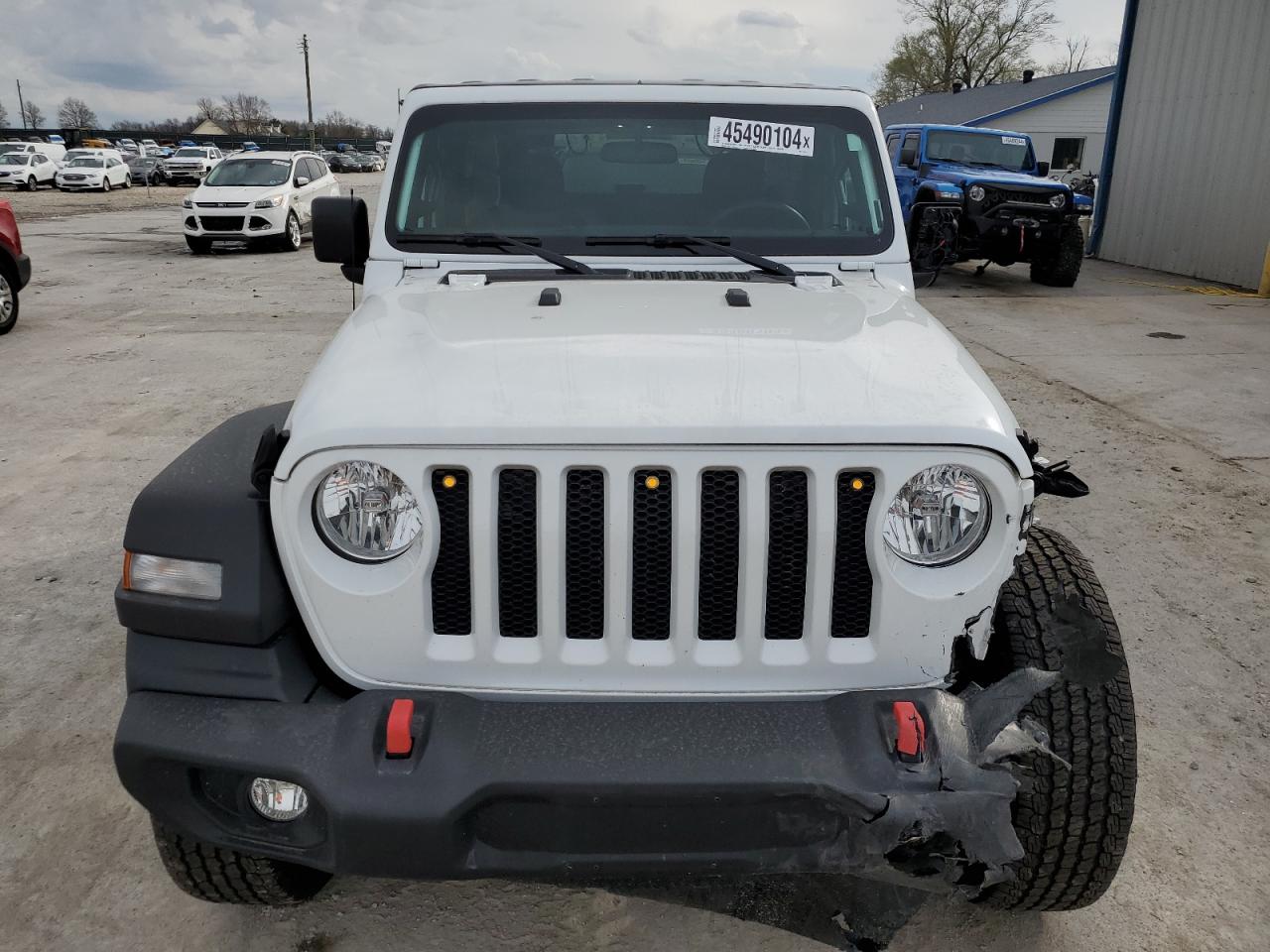 2022 JEEP WRANGLER SPORT VIN:1C4GJXAG4NW176277