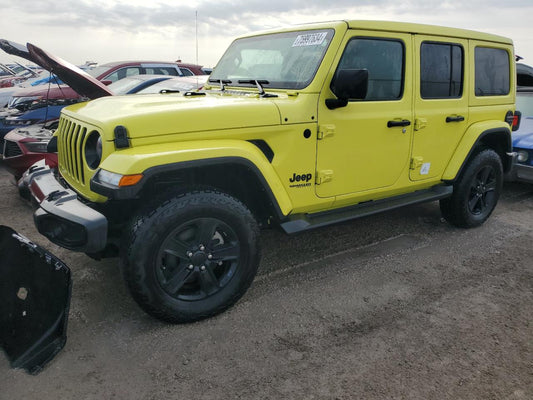 2022 JEEP WRANGLER UNLIMITED SAHARA VIN:1C4HJXEN9NW269535