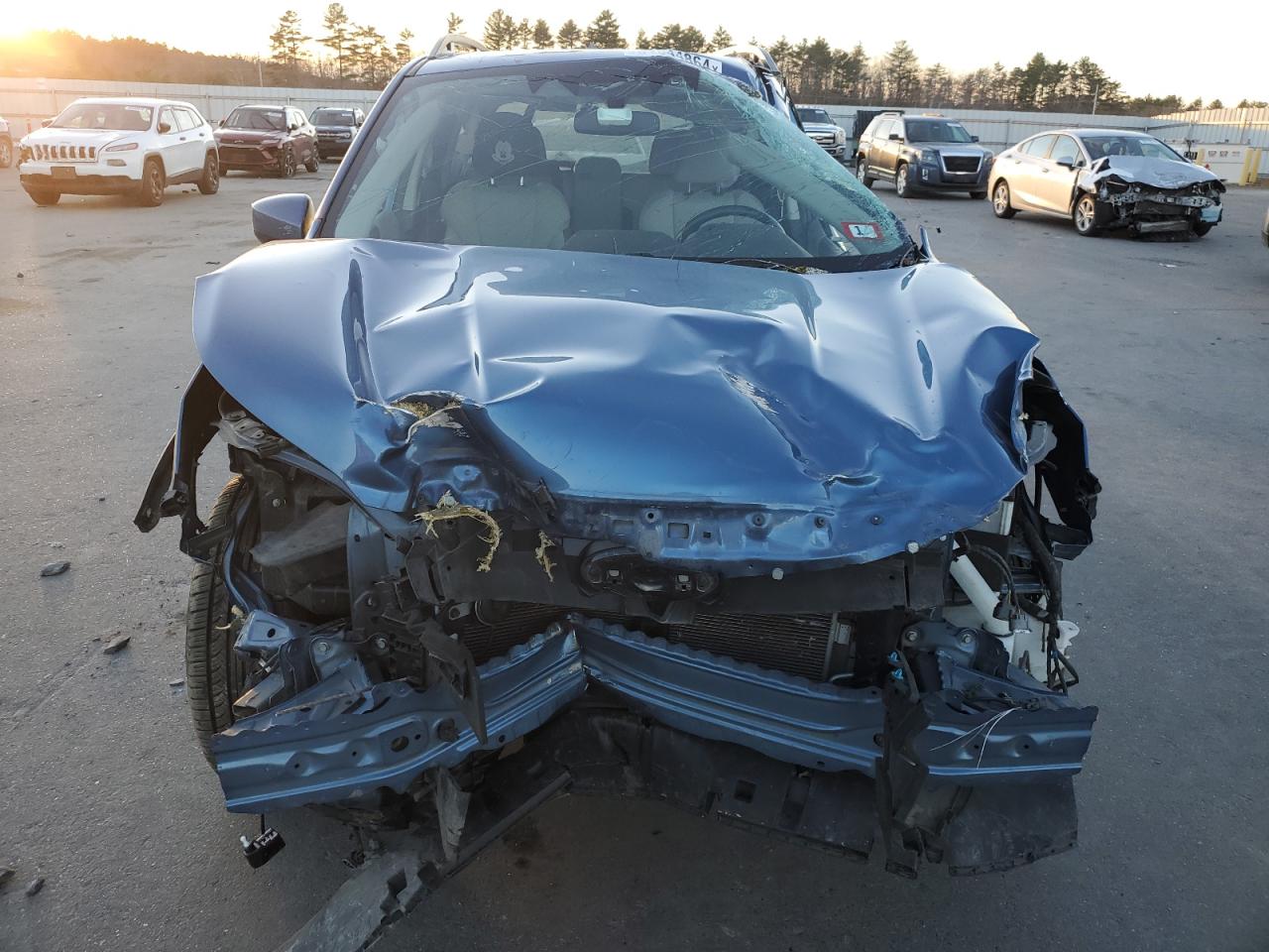 2022 SUBARU FORESTER PREMIUM VIN:JF2SKADC1NH439912