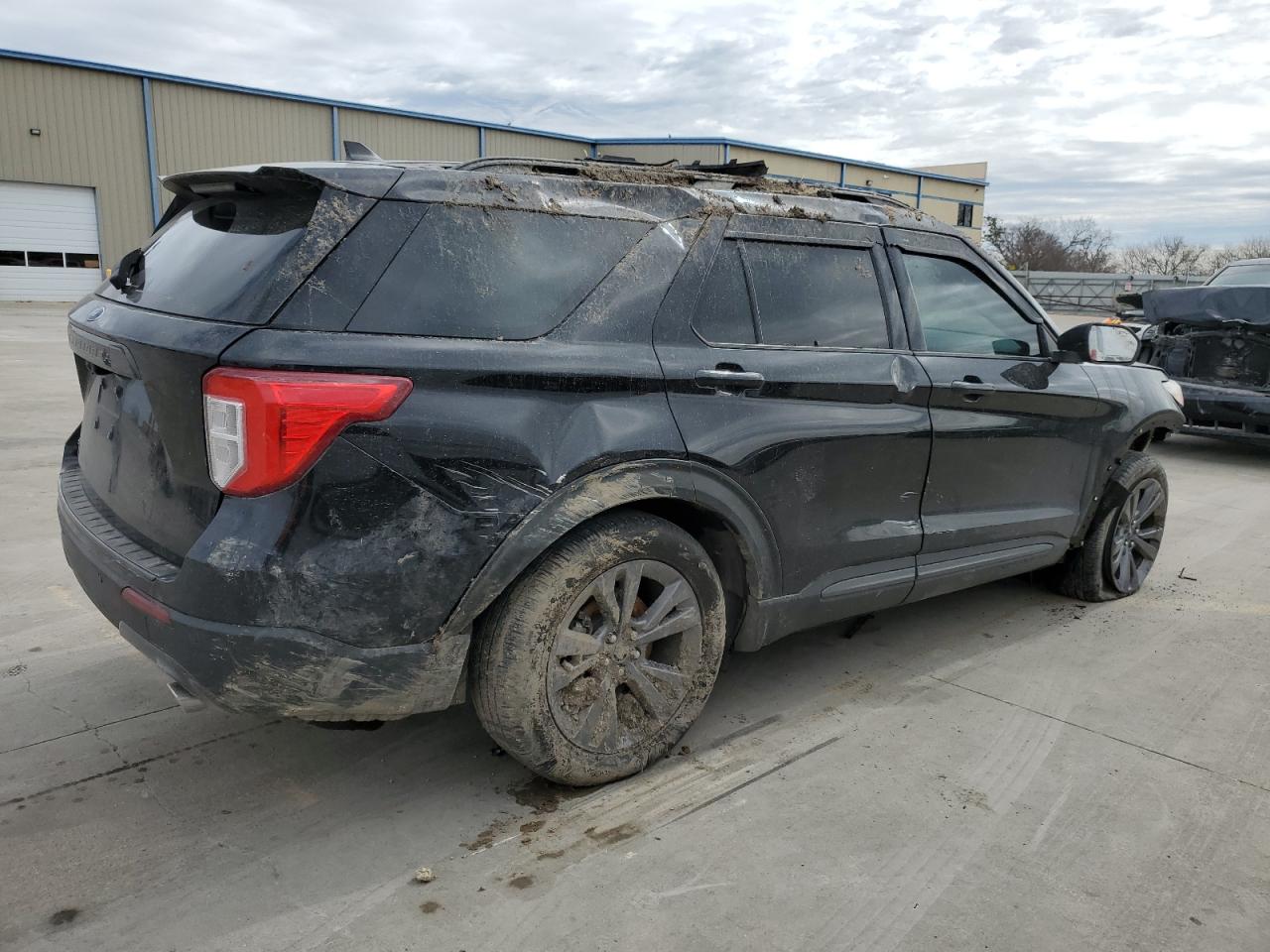 2022 FORD EXPLORER XLT VIN:1FMSK7DH6NGA34353