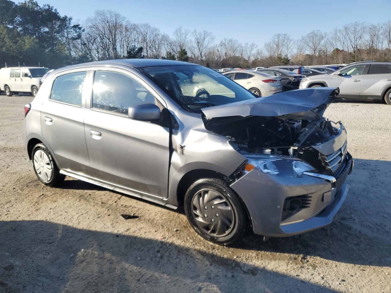 2022 MITSUBISHI MIRAGE ES VIN:ML32AUHJ5NH008343
