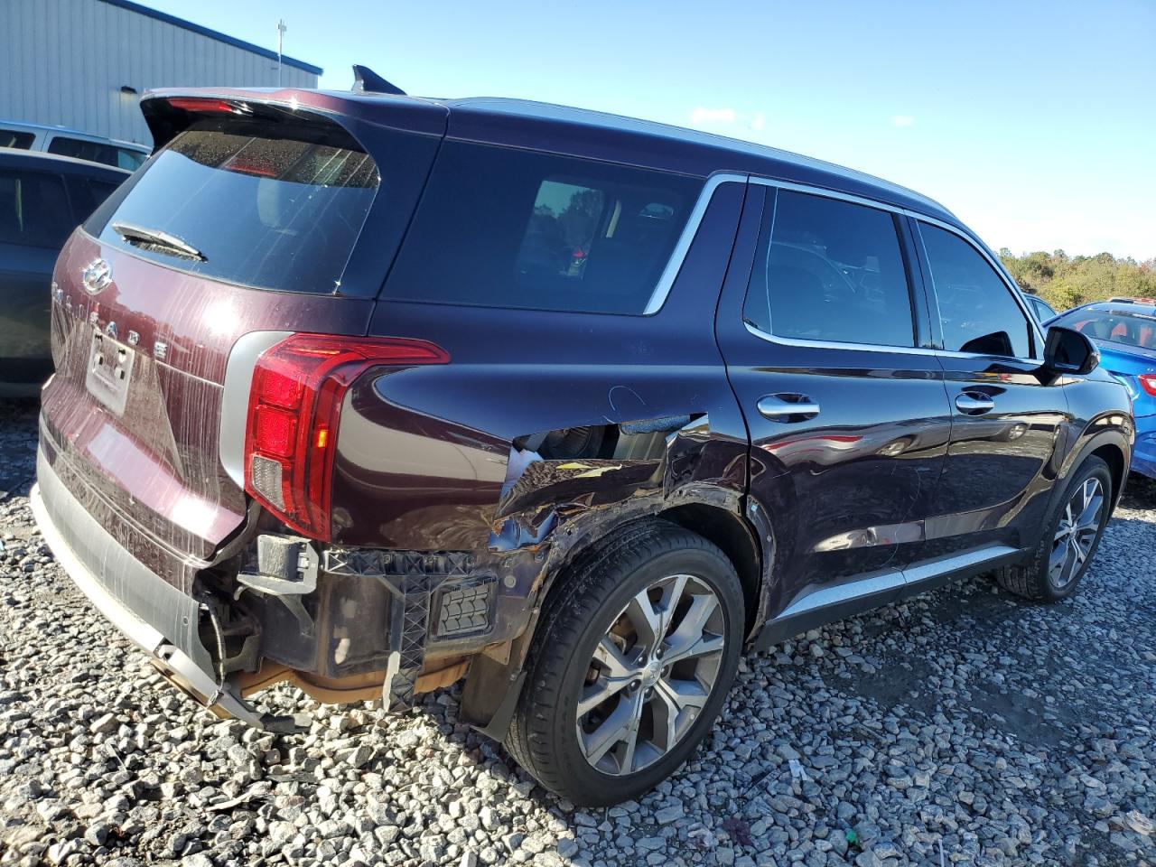 2022 HYUNDAI PALISADE SEL VIN:KM8R44HE1NU452182