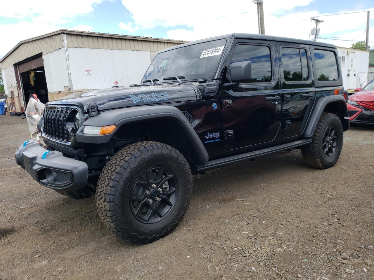 2024 JEEP WRANGLER 4XE VIN:1C4RJXN64RW122137