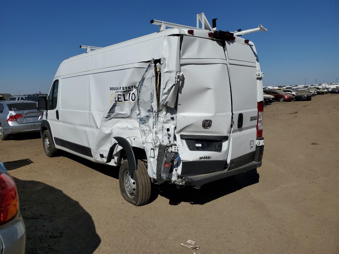 2023 RAM PROMASTER 3500 3500 HIGH VIN:3C6MRVHG0PE581501