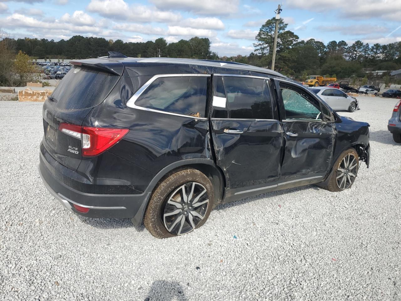 2022 HONDA PILOT ELITE VIN:5FNYF6H09NB029319