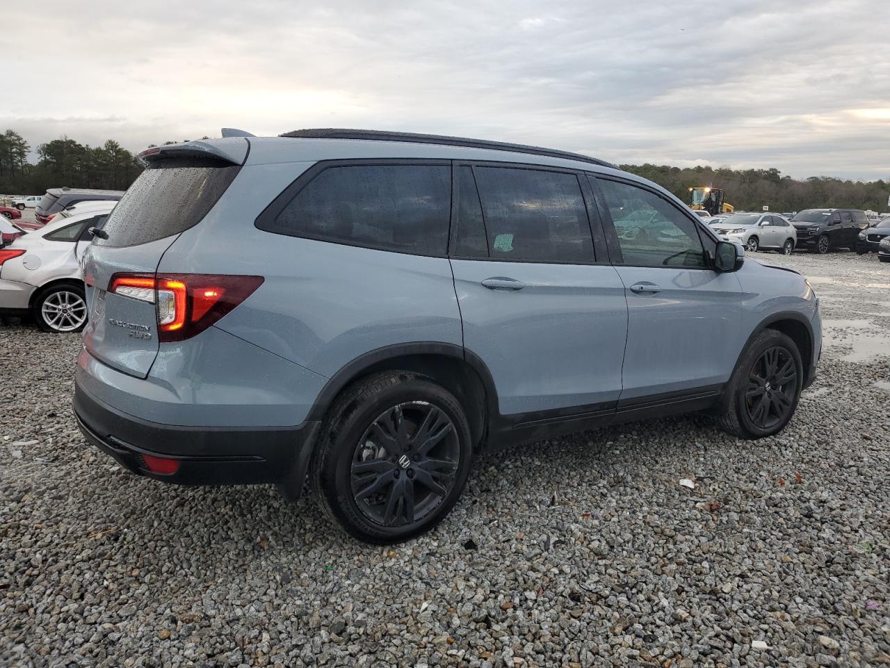 2022 HONDA PILOT BLACK VIN:5FNYF6H77NB029428