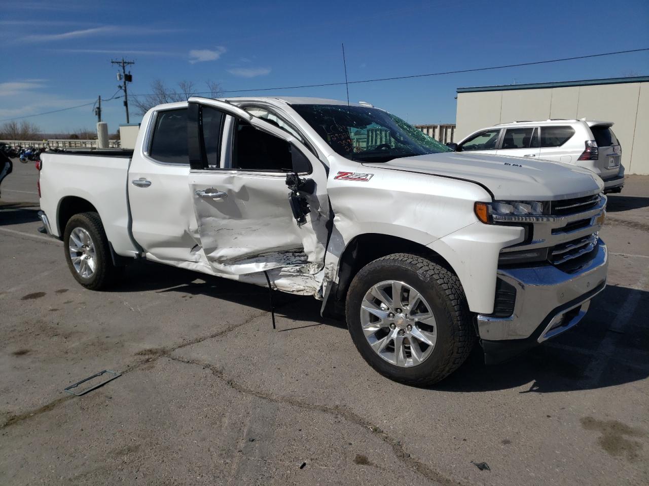 2022 CHEVROLET SILVERADO LTD K1500 LTZ VIN:3GCUYGEL5NG183596