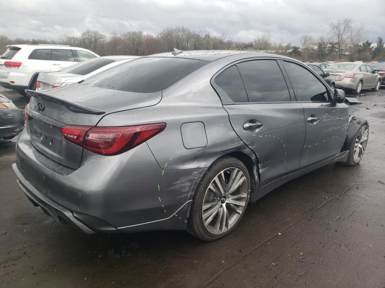 2022 INFINITI Q50 SENSORY VIN:JN1EV7CR1NM340335