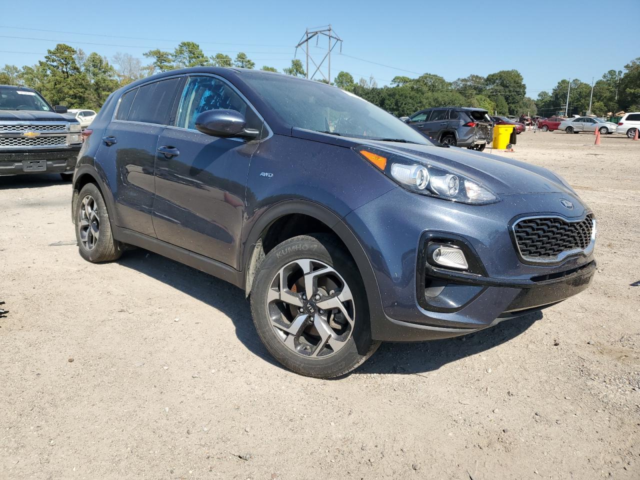 2022 KIA SPORTAGE LX VIN:KNDPMCAC4N7967559