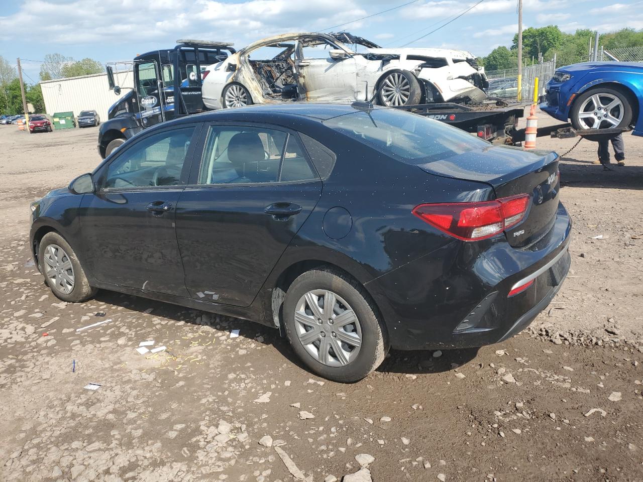 2022 KIA RIO LX VIN:3KPA24AD8NE484649
