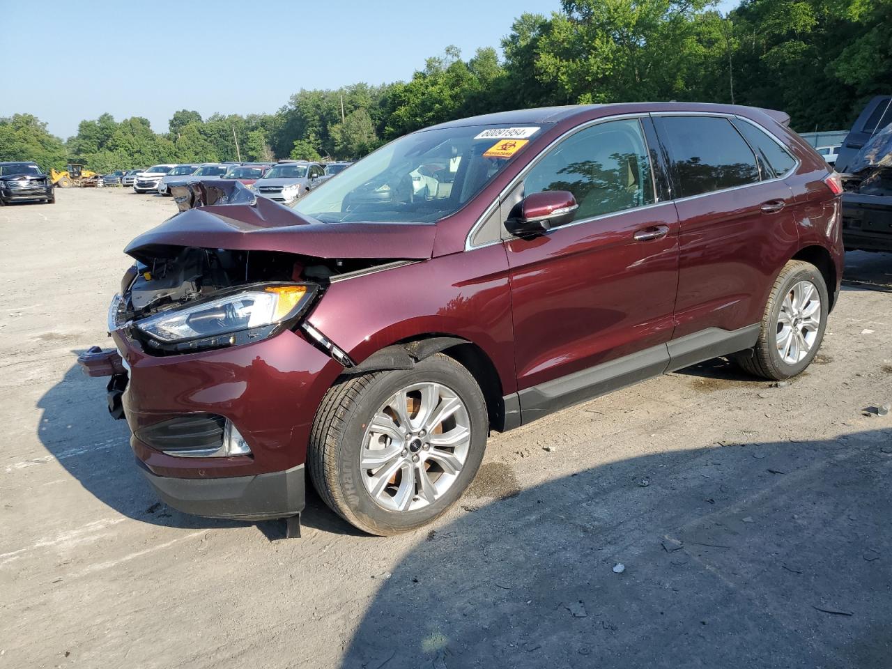 2024 FORD EDGE TITANIUM VIN:2FMPK4K95RBA02457