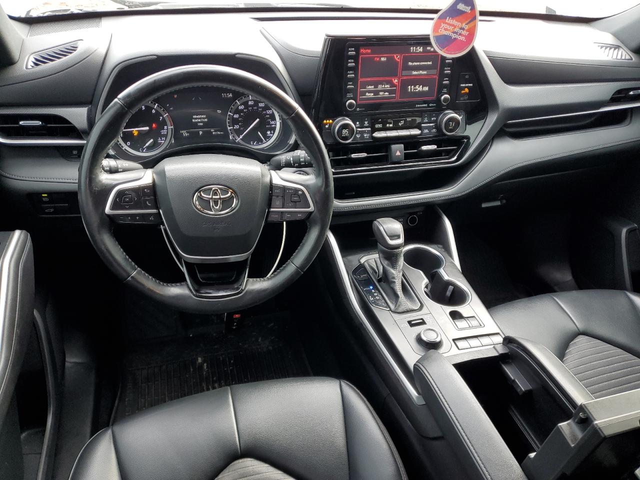 2022 TOYOTA HIGHLANDER XSE VIN:5TDLZRBH1NS238146