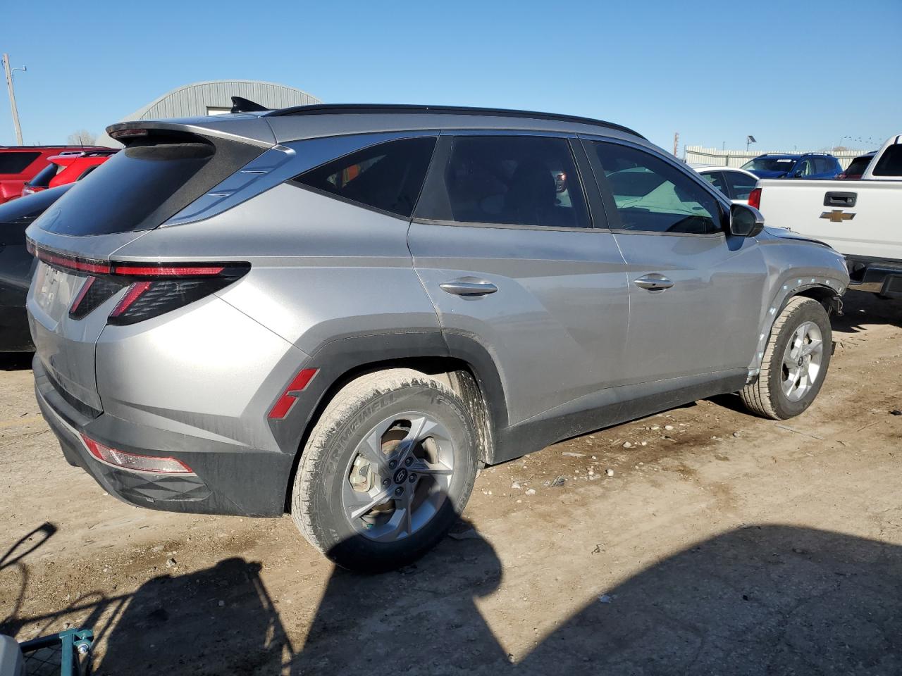 2022 HYUNDAI TUCSON SEL VIN:5NMJB3AE8NH071268