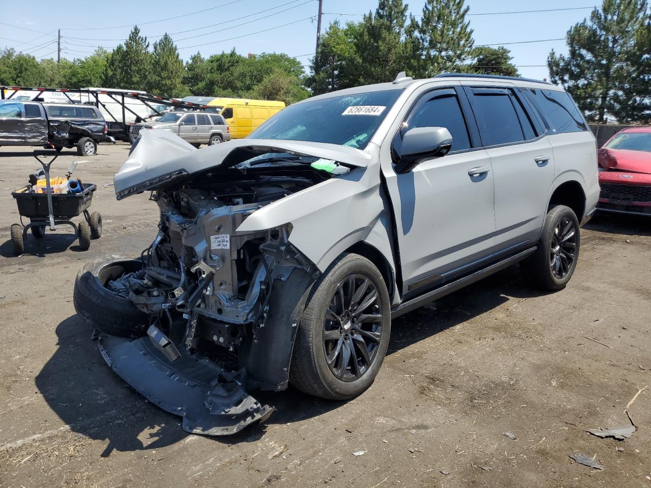 2022 CADILLAC ESCALADE SPORT PLATINUM VIN:1GYS4GKL0NR320929