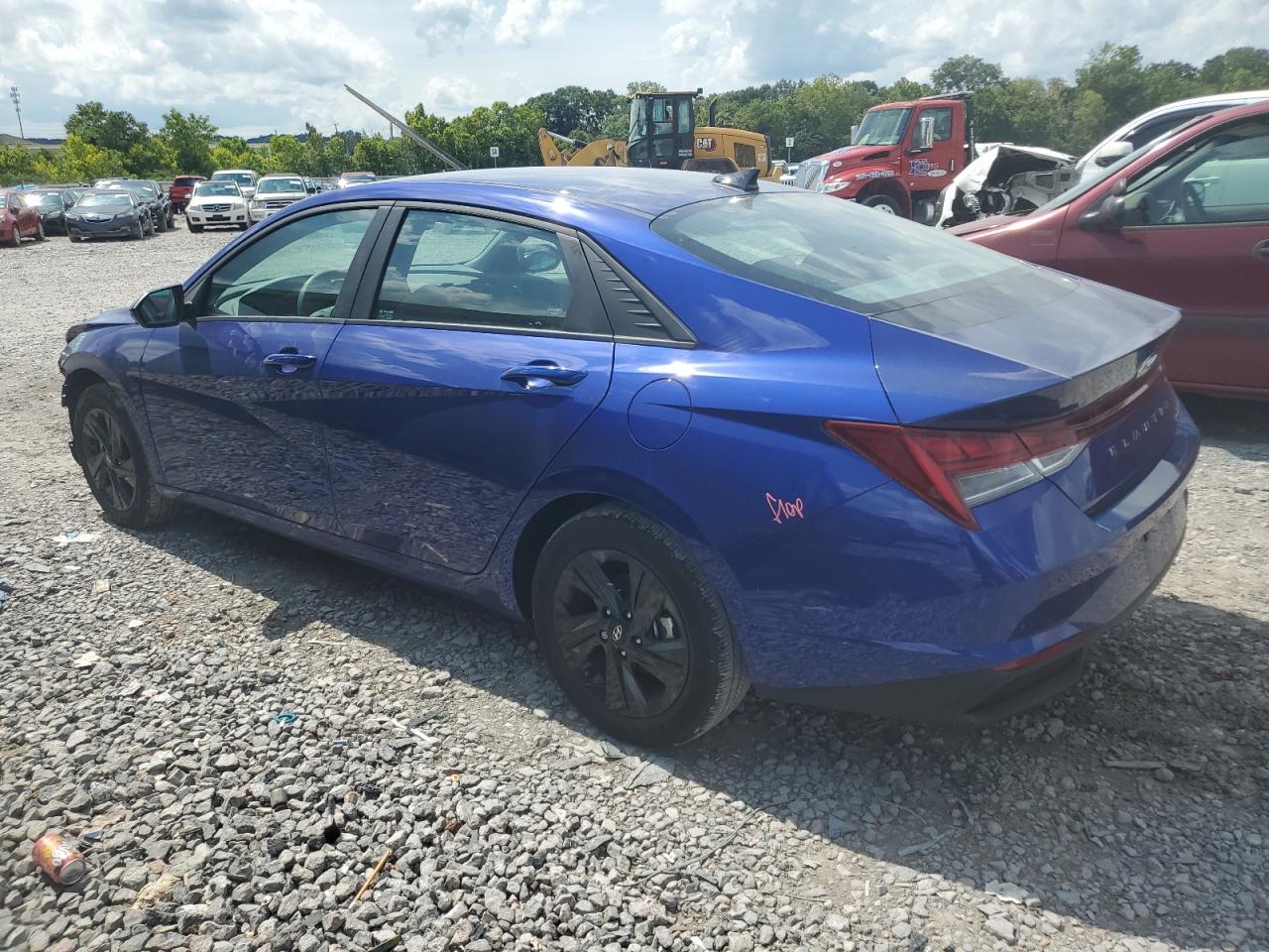 2023 HYUNDAI ELANTRA BLUE VIN:KMHLM4AJ3PU055671