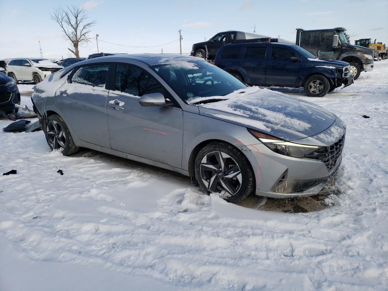 2022 HYUNDAI ELANTRA SEL VIN:5NPLN4AG4NH065025