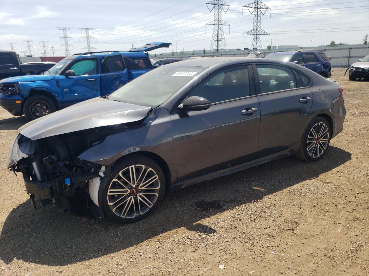 2023 KIA FORTE GT VIN:3KPF44AC5PE574903