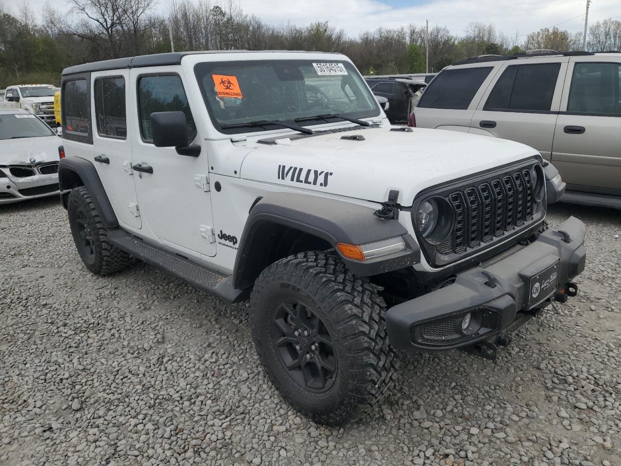 2024 JEEP WRANGLER SPORT VIN:1C4PJXDG5RW350147