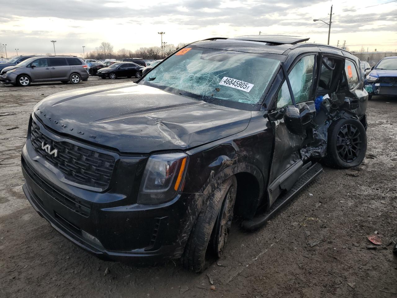 2022 KIA TELLURIDE SX VIN:5XYP5DHC3NG303152