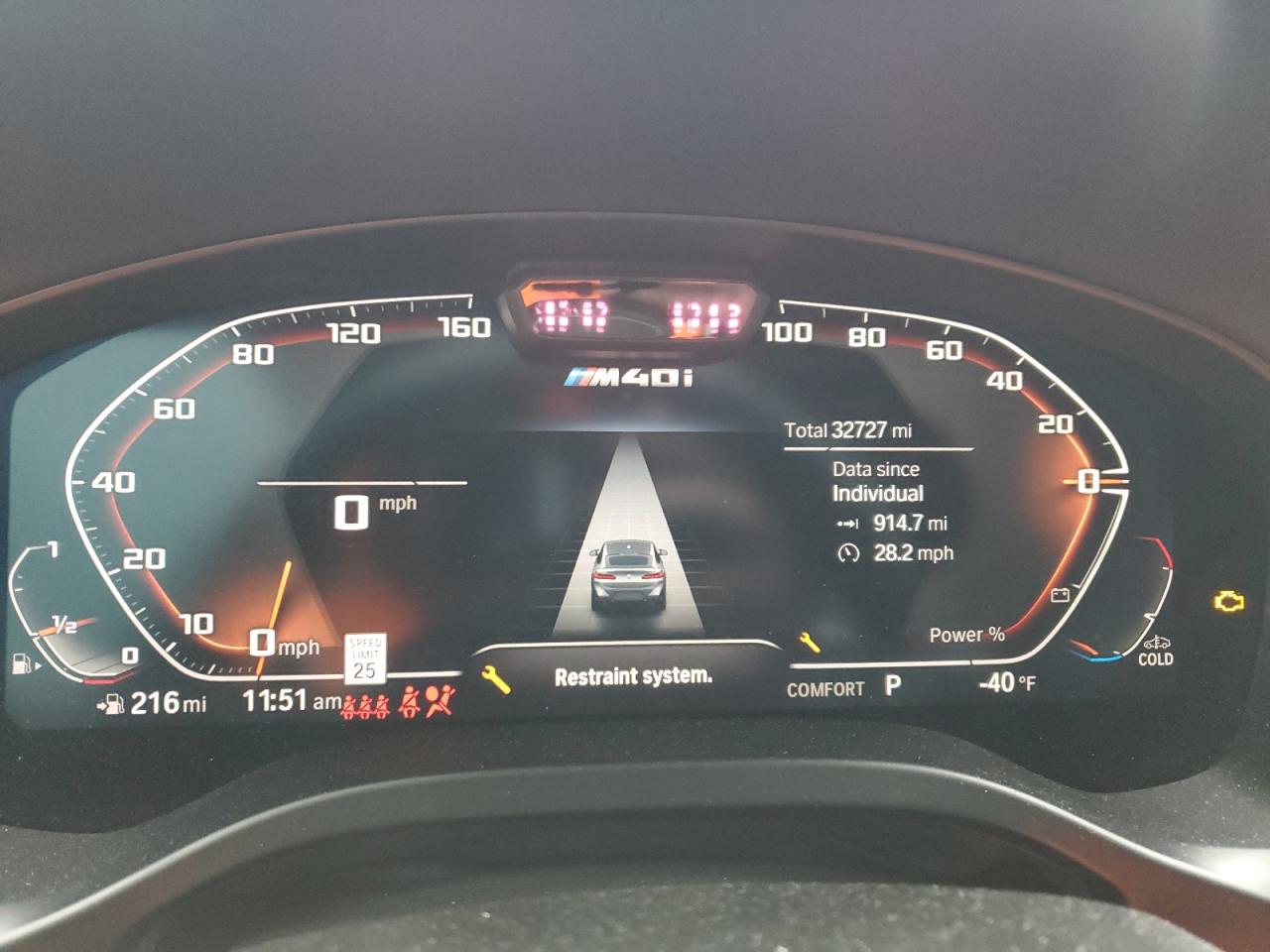 2023 BMW X4 M40I VIN:5UX43DT00P9N89647