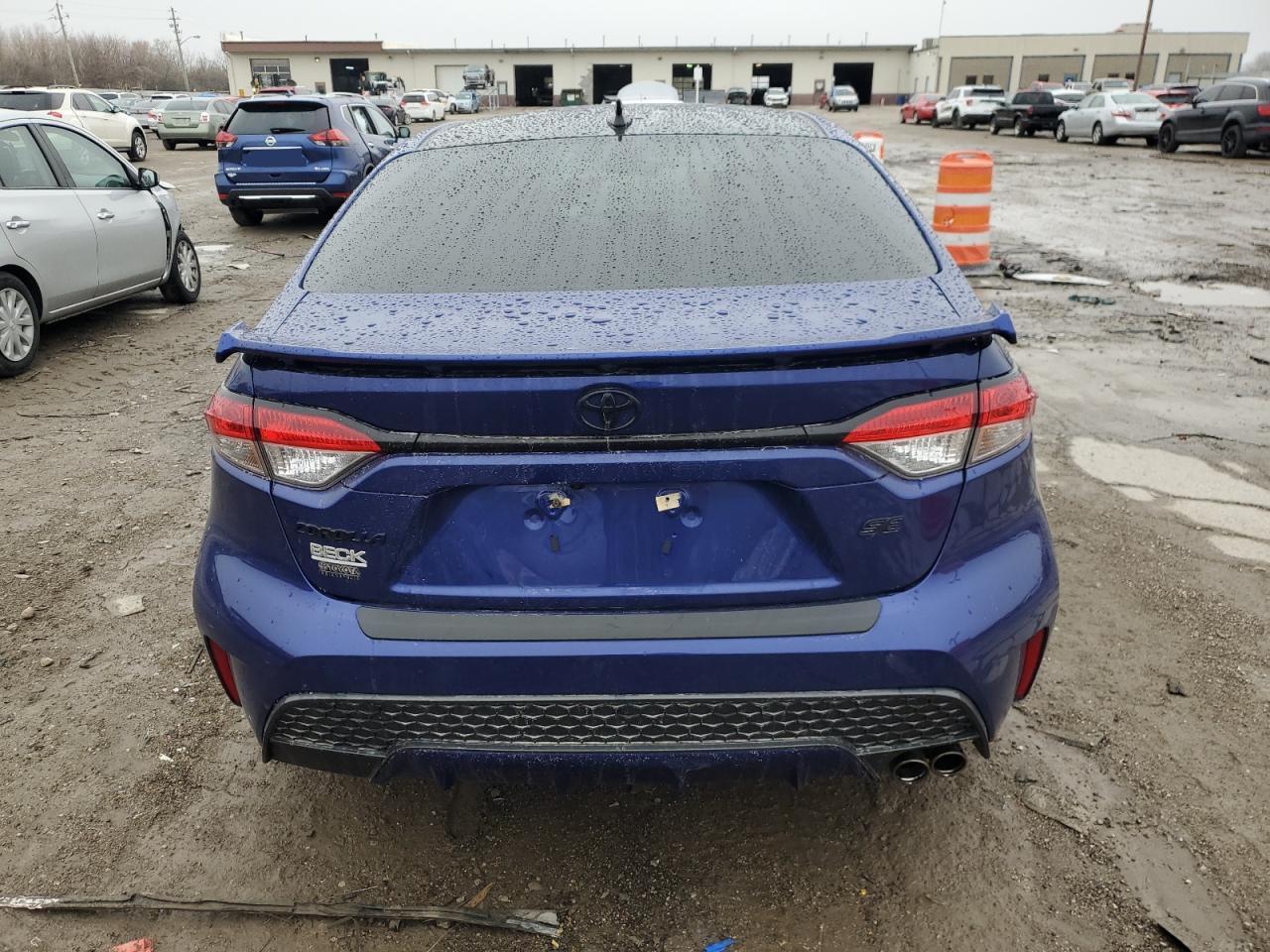 2022 TOYOTA COROLLA SE VIN:5YFP4MCE6NP119881