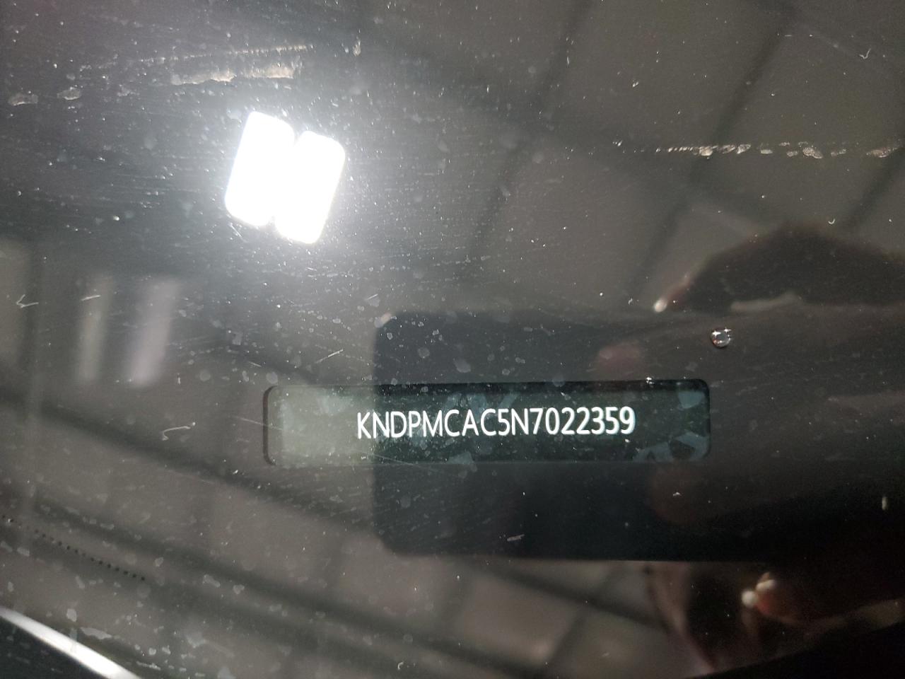 2022 KIA SPORTAGE LX VIN:KNDPMCAC5N7022359