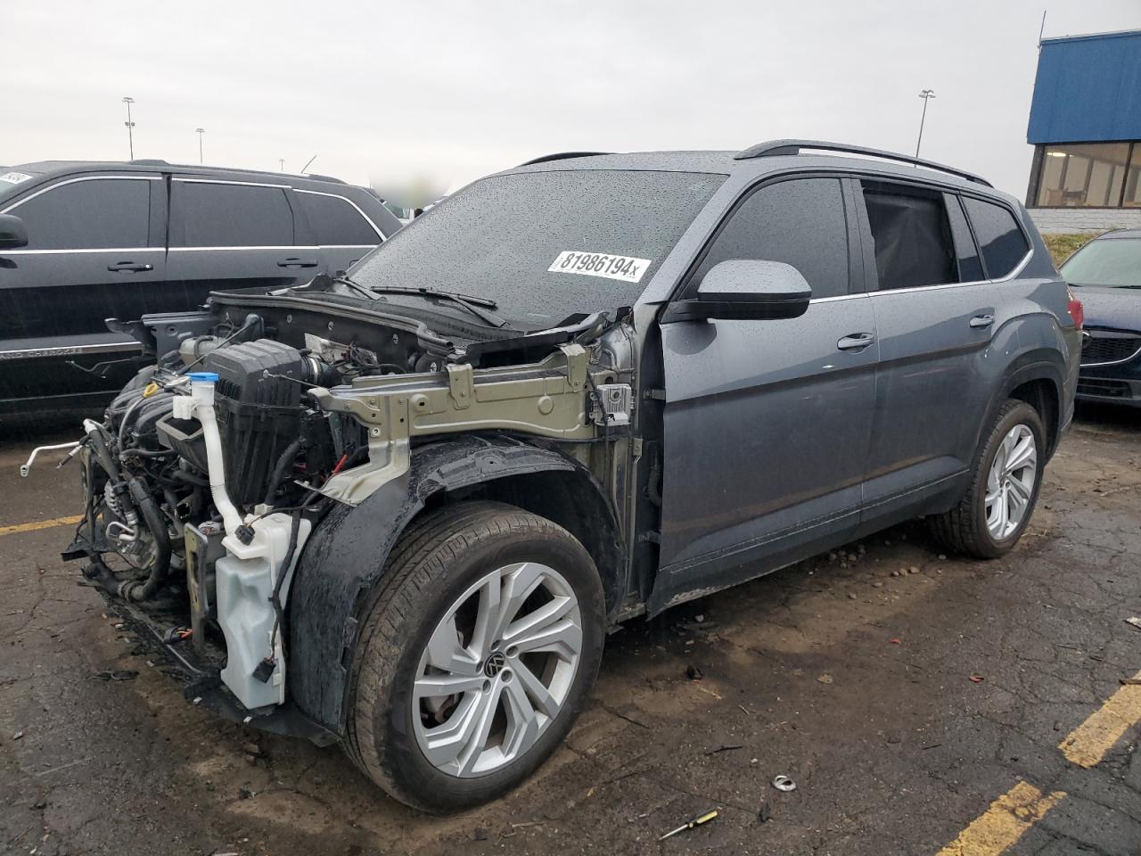 2023 VOLKSWAGEN ATLAS SE VIN:1V2KR2CA4PC519199