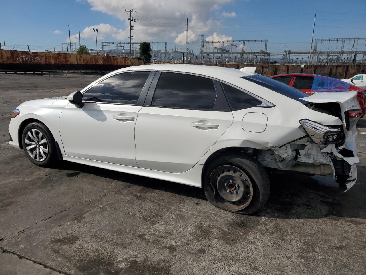 2022 HONDA CIVIC LX VIN:2HGFE2F2XNH522977