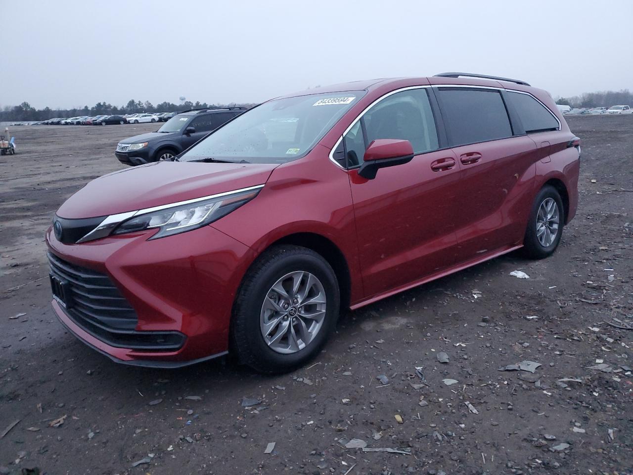 2022 TOYOTA SIENNA LE VIN:5TDKRKEC3NS089922