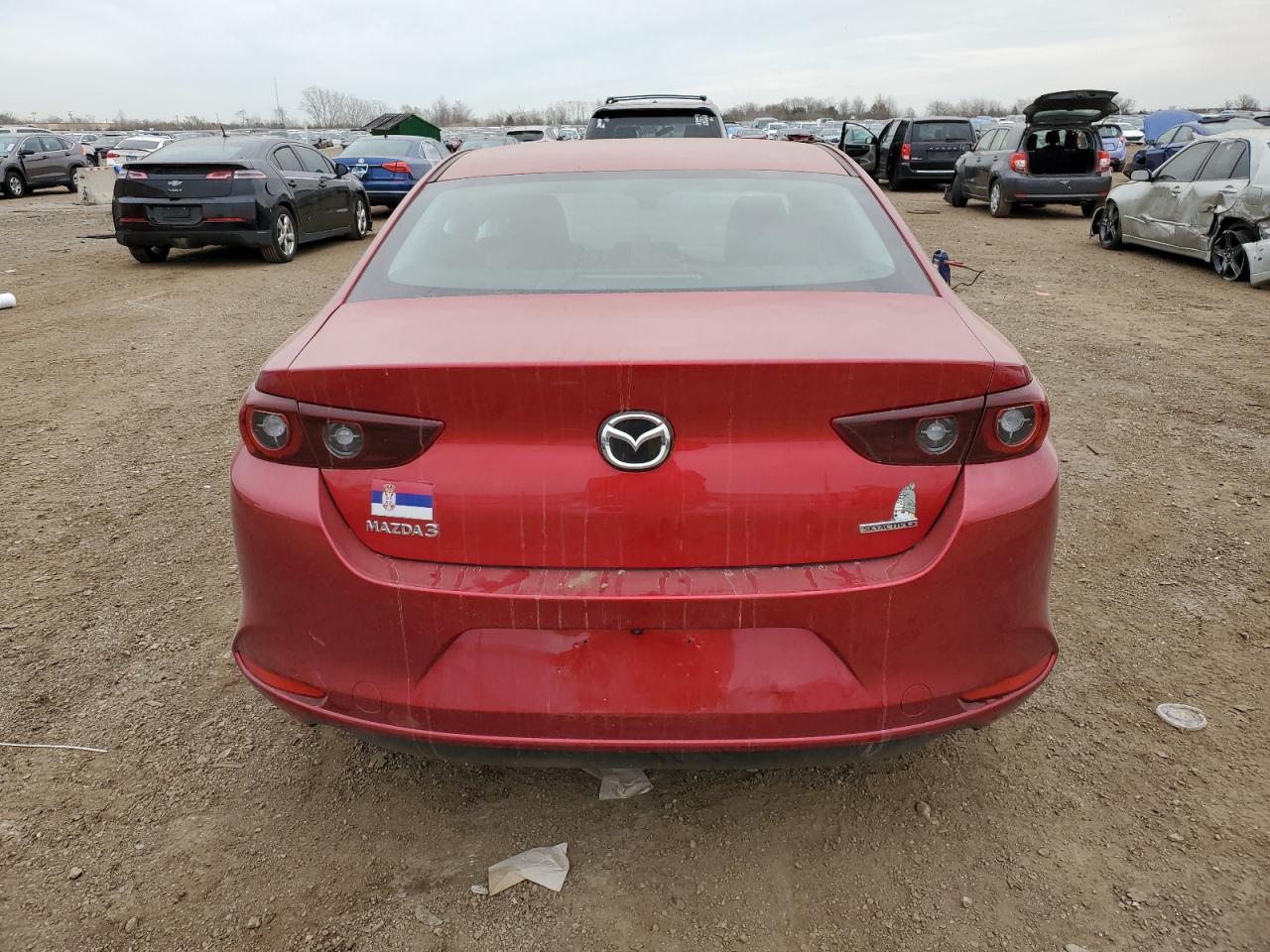 2024 MAZDA 3 SELECT SPORT VIN:3MZBPABM8RM401670