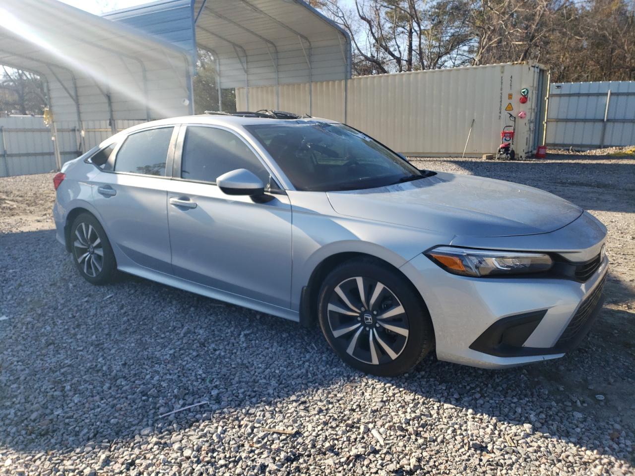 2022 HONDA CIVIC EX VIN:2HGFE1F78NH314537