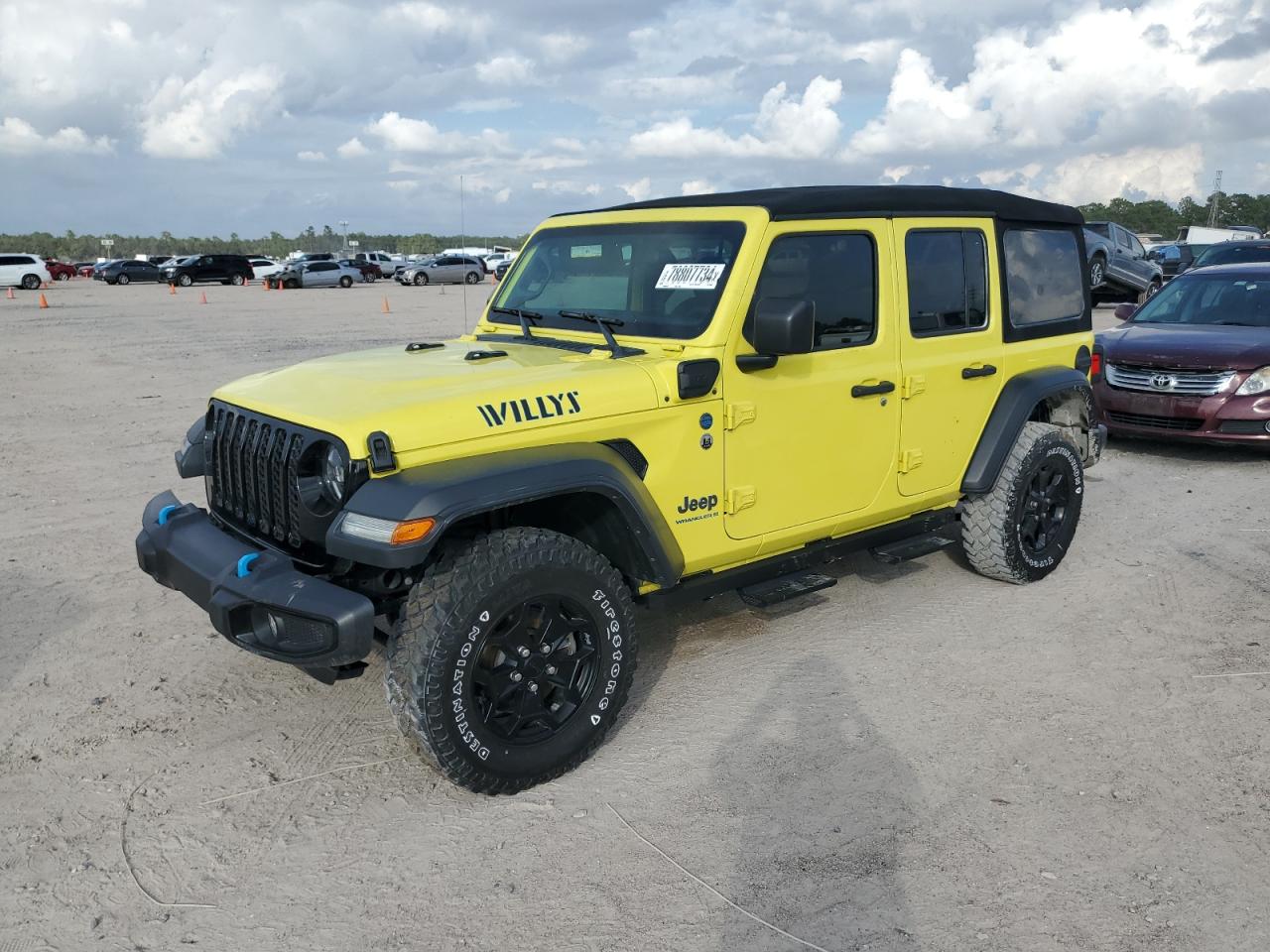 2023 JEEP WRANGLER 4XE VIN:1C4JJXN69PW608565